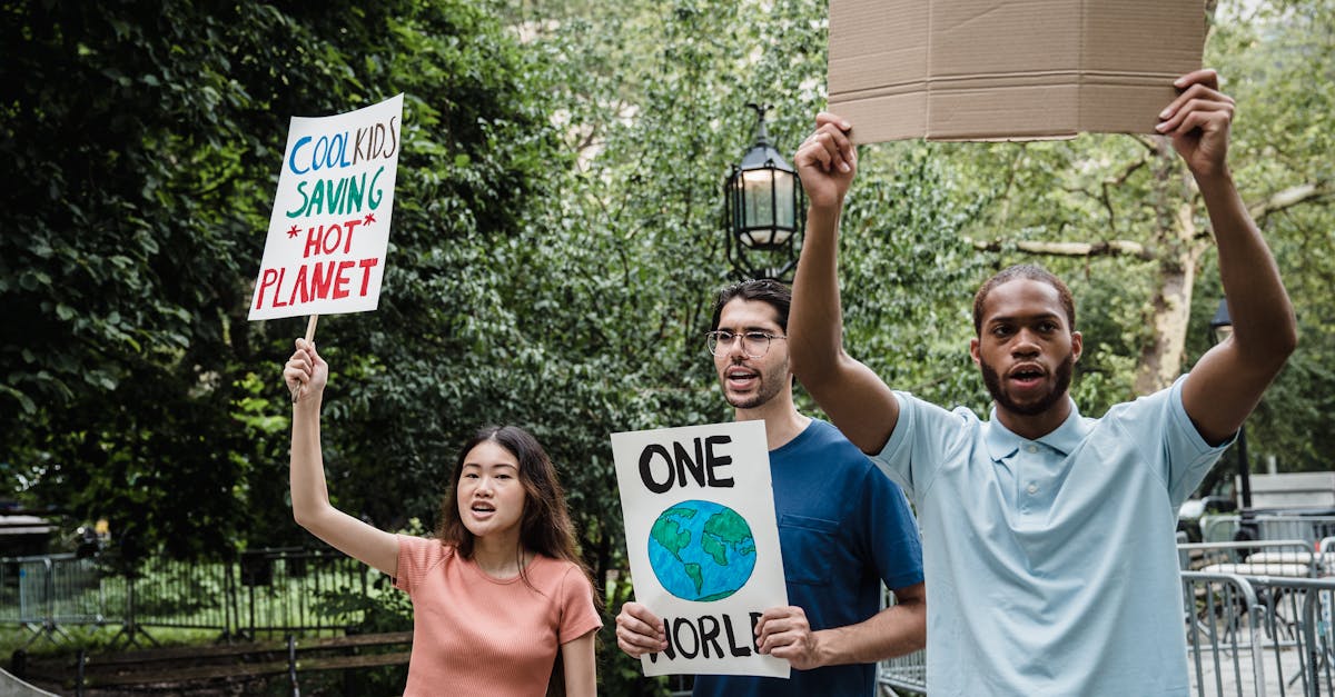 découvrez comment les jeunes s'engagent dans l'action climatique pour un avenir durable et responsable.